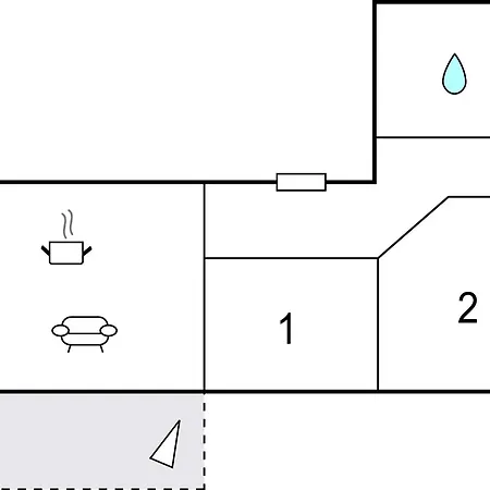 Casa de Férias 2 Bedroom In Mariendorf Middelhagen