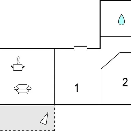 Casa de Férias 2 Bedroom In Mariendorf Middelhagen
